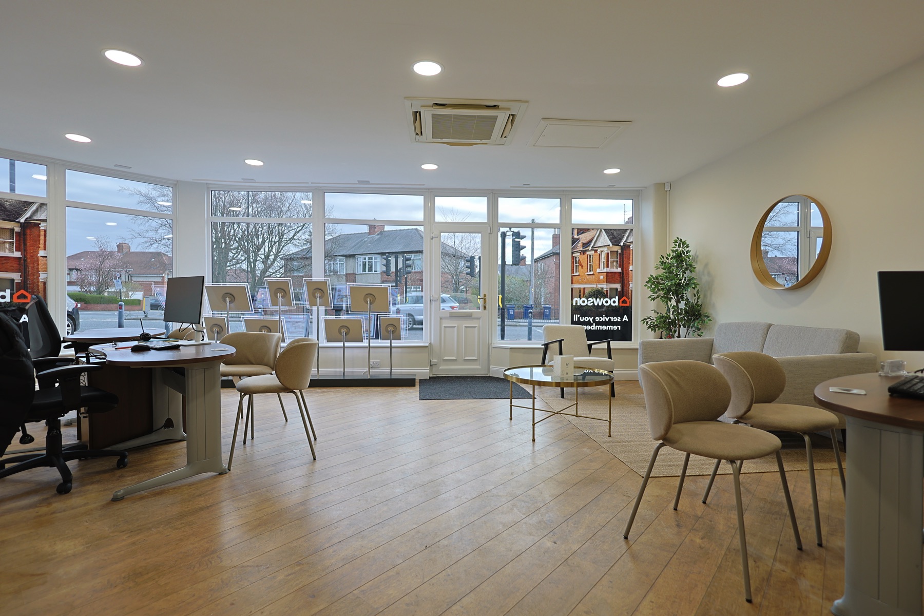 Inside the Bowson office in High Heaton